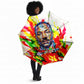 MLK Black Excellence Umbrella Martin Luther King Jr Colorful Abstract Watercolor