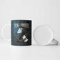 1926 Forever Black History Month Ceramic Mug Broken Chains Freedom Adinkra Symbol