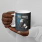1926 Forever Black History Month Ceramic Mug Broken Chains Freedom Adinkra Symbol