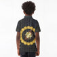 1926 Forever Black History Month Kid Polo Shirt Broken Chains Freedom Adinkra Symbol