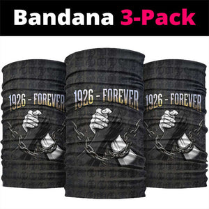 1926 Forever Black History Month Neck Gaiter Broken Chains Freedom Adinkra Symbol