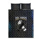 1926 Forever Black History Month Quilt Bed Set Broken Chains Freedom Adinkra Symbol