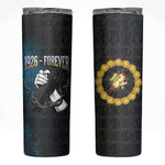 1926 Forever Black History Month Skinny Tumbler Broken Chains Freedom Adinkra Symbol