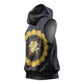 1926 Forever Black History Month Sleeveless Hoodie Broken Chains Freedom Adinkra Symbol