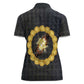 1926 Forever Black History Month Women Polo Shirt Broken Chains Freedom Adinkra Symbol