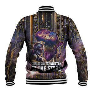 Afrofuturism Legacy Beyond Baseball Jacket African Astronaut Galaxy Mask