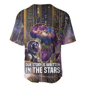 Afrofuturism Legacy Beyond Baseball Jersey African Astronaut Galaxy Mask