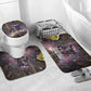 Afrofuturism Legacy Beyond Bathroom Set African Astronaut Galaxy Mask