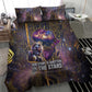 Afrofuturism Legacy Beyond Bedding Set African Astronaut Galaxy Mask