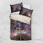 Afrofuturism Legacy Beyond Bedding Set African Astronaut Galaxy Mask