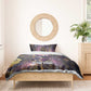 Afrofuturism Legacy Beyond Bedding Set African Astronaut Galaxy Mask