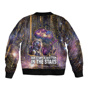Afrofuturism Legacy Beyond Bomber Jacket African Astronaut Galaxy Mask