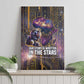 Afrofuturism Legacy Beyond Canvas Wall Art African Astronaut Galaxy Mask