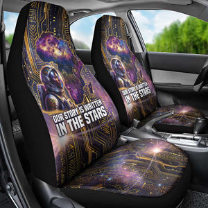 Afrofuturism Legacy Beyond Car Seat Cover African Astronaut Galaxy Mask