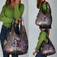 Afrofuturism Legacy Beyond Grocery Bag African Astronaut Galaxy Mask