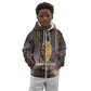 Afrofuturism Legacy Beyond Kid Hoodie African Astronaut Galaxy Mask