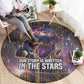 Afrofuturism Legacy Beyond Round Carpet African Astronaut Galaxy Mask