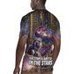 Afrofuturism Legacy Beyond Rugby Jersey African Astronaut Galaxy Mask