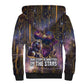 Afrofuturism Legacy Beyond Sherpa Hoodie African Astronaut Galaxy Mask