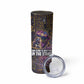 Afrofuturism Legacy Beyond Skinny Tumbler African Astronaut Galaxy Mask