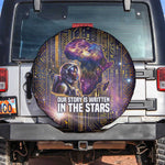 Afrofuturism Legacy Beyond Spare Tire Cover African Astronaut Galaxy Mask