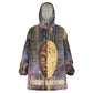 Afrofuturism Legacy Beyond Wearable Blanket Hoodie African Astronaut Galaxy Mask