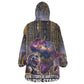 Afrofuturism Legacy Beyond Wearable Blanket Hoodie African Astronaut Galaxy Mask