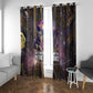 Afrofuturism Legacy Beyond Window Curtain African Astronaut Galaxy Mask