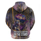 Afrofuturism Legacy Beyond Zip Hoodie African Astronaut Galaxy Mask