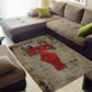 Louder Than Silence African Area Rug Civil Rights News Megaphone