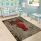 Louder Than Silence African Area Rug Civil Rights News Megaphone