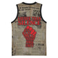 Louder Than Silence African Basketball Jersey Civil Rights News Megaphone