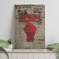 Louder Than Silence African Canvas Wall Art Civil Rights News Megaphone