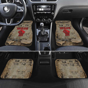 Louder Than Silence African Car Mats Civil Rights News Megaphone