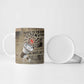 Louder Than Silence African Ceramic Mug Civil Rights News Megaphone