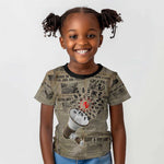 Louder Than Silence African Kid T shirt Civil Rights News Megaphone