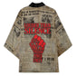 Louder Than Silence African Kimono Civil Rights News Megaphone