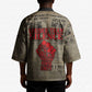 Louder Than Silence African Kimono Civil Rights News Megaphone