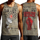 Louder Than Silence African Men Tank Top Civil Rights News Megaphone