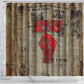 Louder Than Silence African Shower Curtain Civil Rights News Megaphone