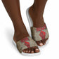 Louder Than Silence African Slide Sandals Civil Rights News Megaphone