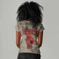 Louder Than Silence African Women V-Neck T-Shirt Civil Rights News Megaphone