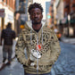 Louder Than Silence African Zip Hoodie Civil Rights News Megaphone