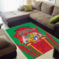 Mauritius Dodo Area Rug Flag Coat of Arms Traditional Patterns