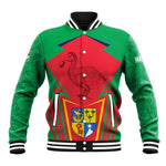Mauritius Dodo Baseball Jacket Flag Coat of Arms Traditional Patterns
