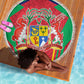 Mauritius Dodo Beach Blanket Flag Coat of Arms Traditional Patterns