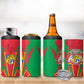 Mauritius Dodo 4 in 1 Can Cooler Tumbler Flag Coat of Arms Traditional Patterns