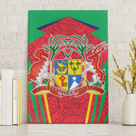 Mauritius Dodo Canvas Wall Art Flag Coat of Arms Traditional Patterns