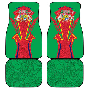 Mauritius Dodo Car Mats Flag Coat of Arms Traditional Patterns