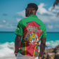 Mauritius Dodo Hawaiian Shirt Flag Coat of Arms Traditional Patterns